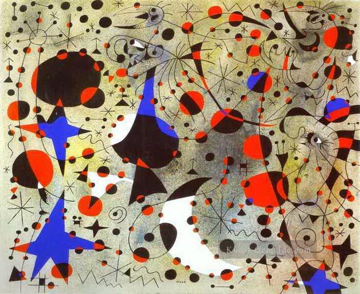 Die Nachtigall Joan Miró Ölgemälde